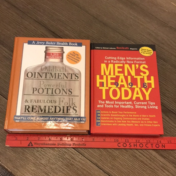 Alternative medicine ointments potions folk remedies plus Mens health book EUC - Picture 3 of 16